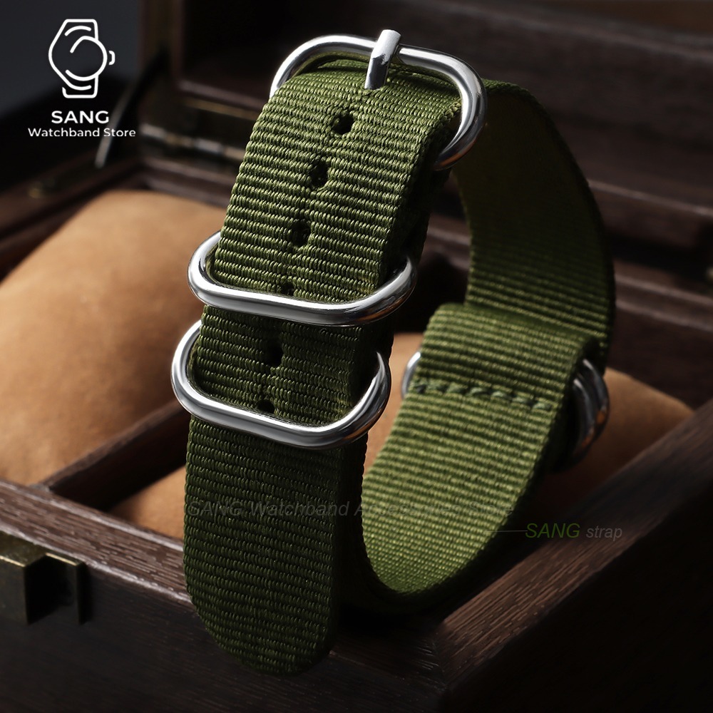 18mm 20mm 22mm 24mm アーミースポーツスト - Nato Strap Nylon のレビューと価格