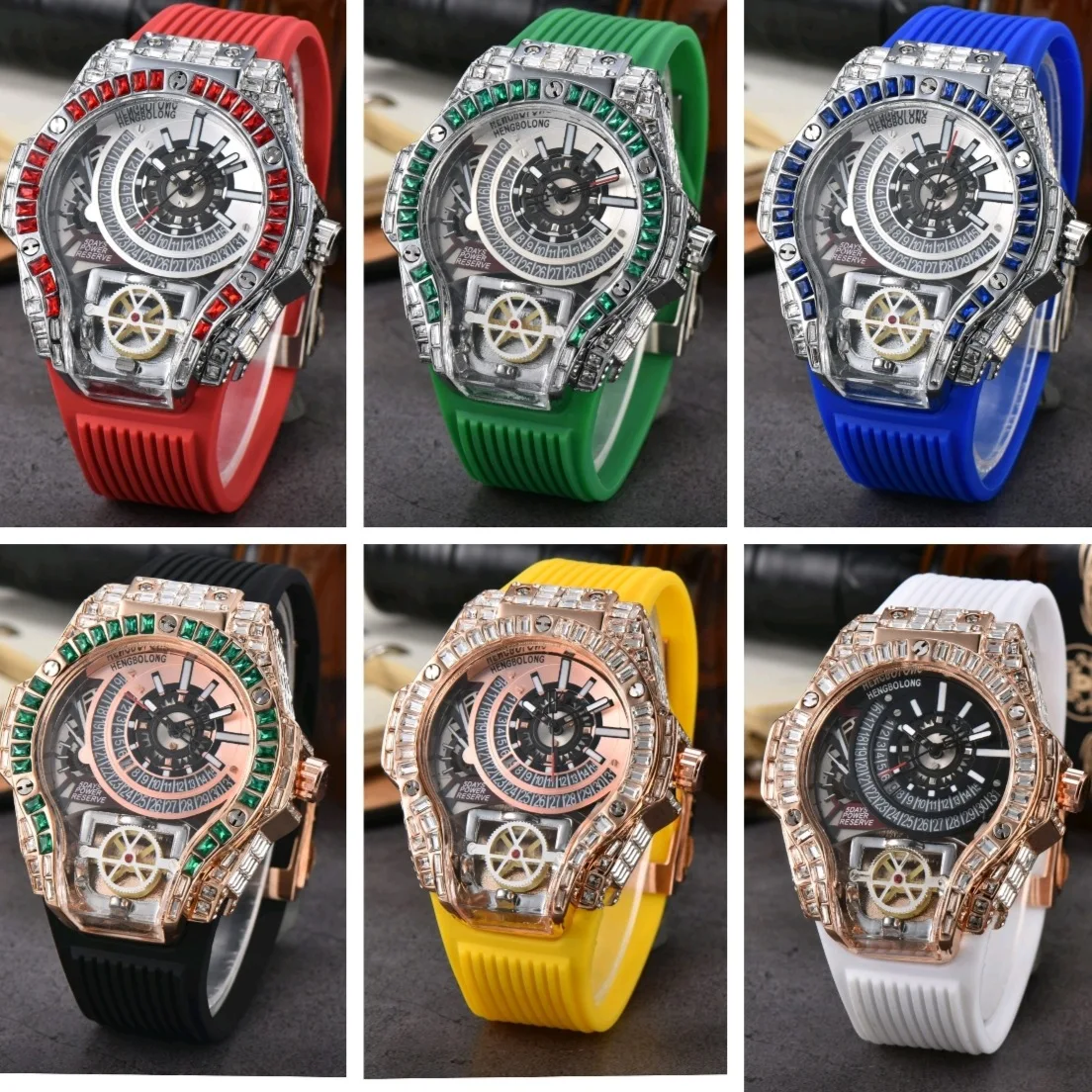フルダイヤモンドケース ビジネスラグジュアリー トップメンズ - Omega Watch Constellation のレビューと価格