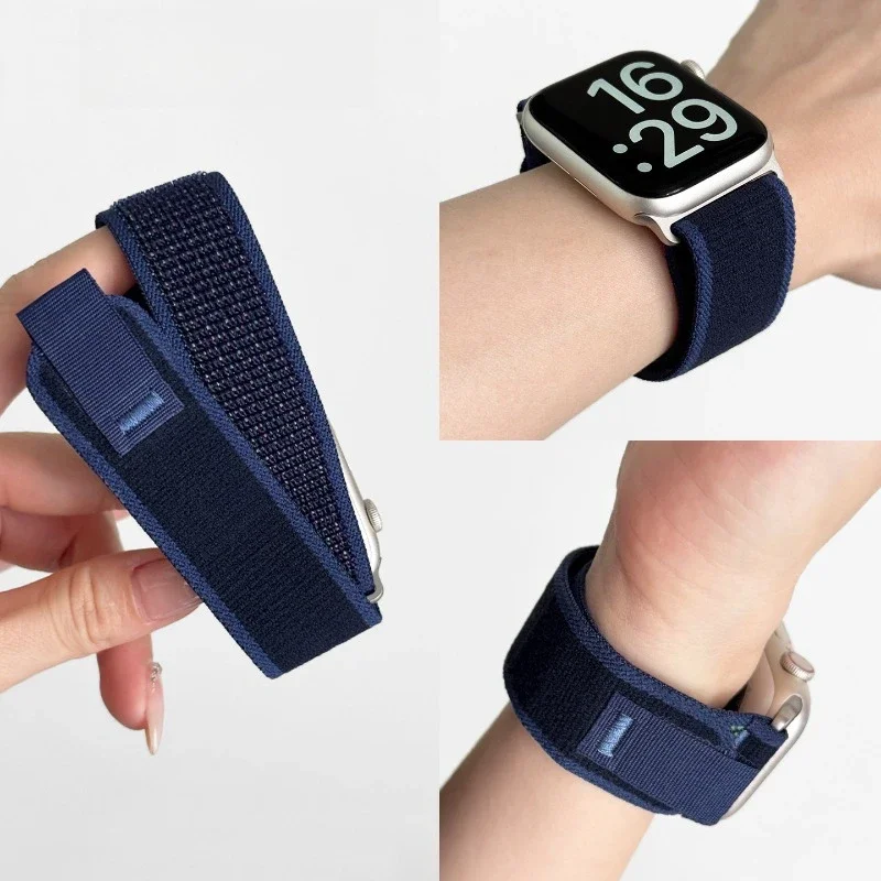 アルパインループ 新型 バーガンディ ナイロン製 Apple - Sport Loop Velcro のレビューと価格