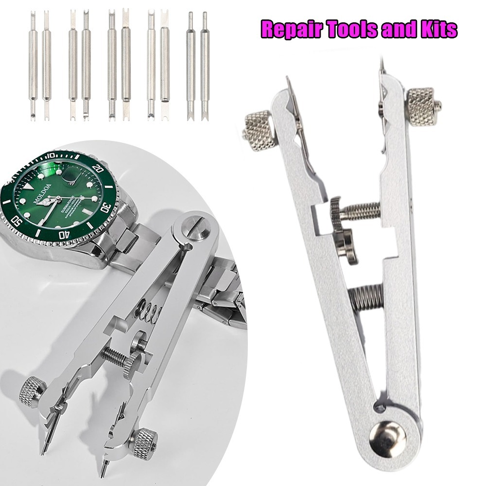 時計バネ棒プライヤー工具キット、時計リストバンドストラップ取 - Spring Bar Tool Set のレビューと価格