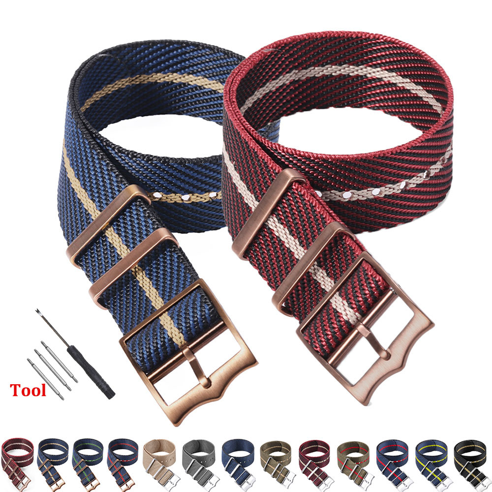 男性と女性のためのロレックスファブリックブレスレット,プレミ - Nato Strap Nylon のレビューと価格