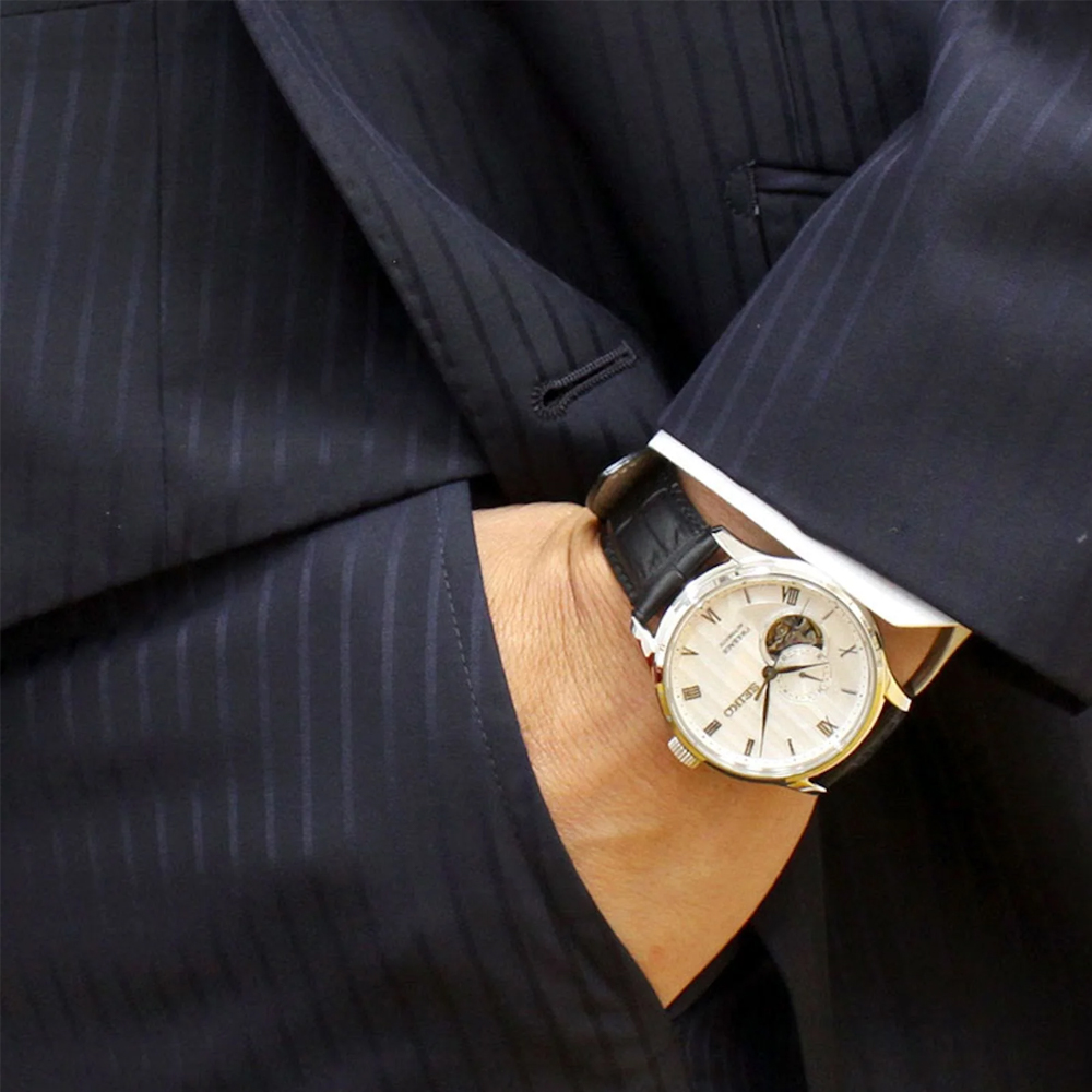 セイコー プレセージ メカニカルムーブメント レザーベルト  - Seiko Watch Presage のレビューと価格